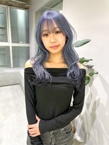 キオク(KIOX) 色落ちシルバーのブルーラベンダー