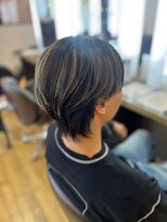 ヴァンカウンシル 清須店(VANCOUNCIL)&nbsp;上品映え◎黒髪×ハイライト/ケアブリーチ/ハイトーン