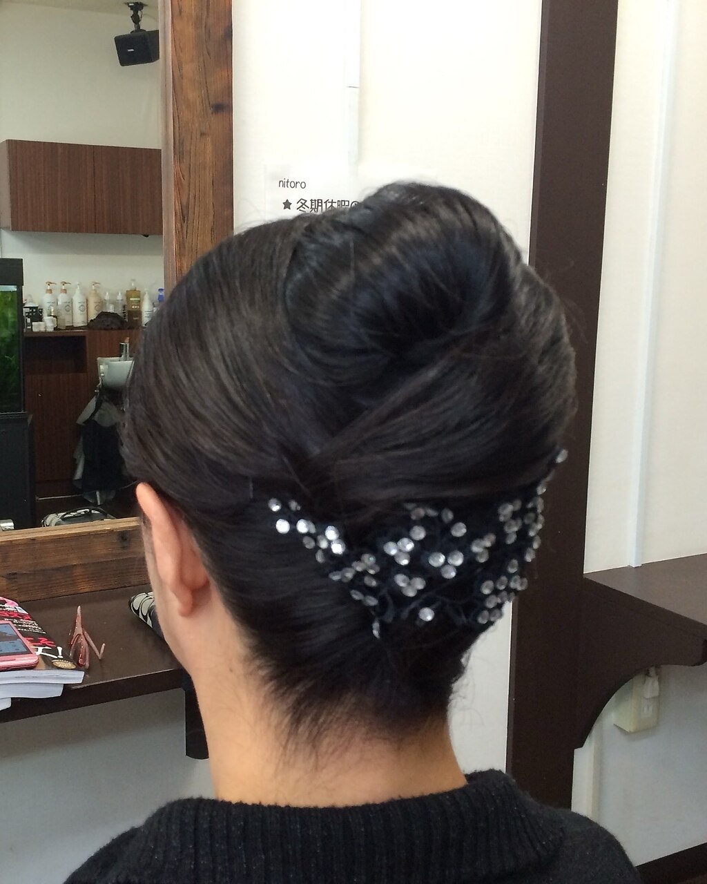 社交ダンス ヘアセット Ballroomhairstyle#社交ダンスヘアセット #かみあげ #ヘア