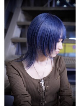 ポプルス(popls) ウルフカット/中性ウルフ/ショートウルフ/ハイトーンウルフ