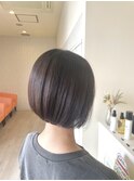 【aries富谷店】前下がりミニボブ
