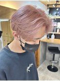 スパイキーショート/フェザーパーマ/センターパート/ウルフ