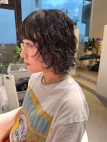 アム(amu)&nbsp;ウルフパーマ/パーマウルフ/ボブパーマ/パーマボブ/ボブウルフ