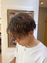 アース オーセンティック 岡山青江店(EARTH Authentic) ”センターパートツイスパ”