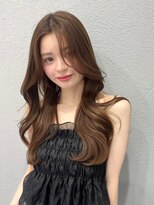 ボタン シブヤ(VOTAN SHIBUYA)&nbsp;オリーブベージュ/レイヤーカット/透明感カラー/韓国へア