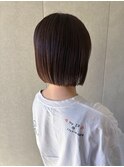 切りっぱなしボブ