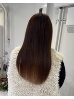 ローレンジウ(LOREN JU)&nbsp;ミディアムヘア/暗めカラー/グランマッシュ/名駅/レイヤーカット