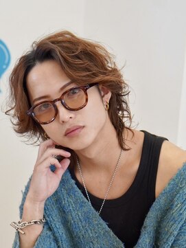 ビカム 名駅(become) 【メンズミディアム】毛流れスパイラルパーマ