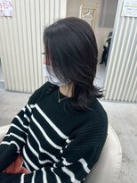 ユイマァル 岡山店(YUIMARL)&nbsp;くびれヘア20代30代40代ハッシュカットハイレイヤーウルフ