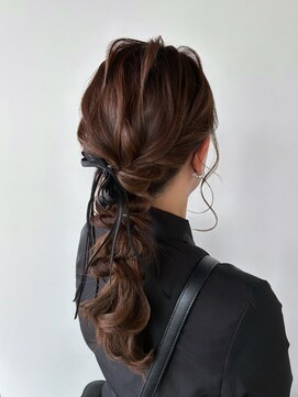 ヘアセット専門サロン by OKINAWA WATABE WEDDING 那覇店 編みおろし