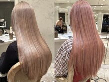 ＊トレンドベージュカラー◎透けるような透明感ハイトーン＊