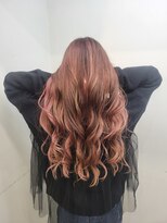 ビーオーダーズ(B-order's)&nbsp;インナーカラー×ハイライト×ピンクベージュ