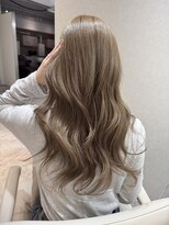 カラ フクオカ 天神(Cara FUKUOKA)&nbsp;ヘーゼルベージュ&レイヤーカット《福岡髪質改善》