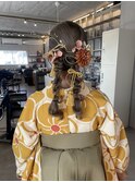 卒業式ヘアアレンジ