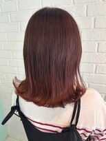 サロン デュッカ(Salon Duka) 外ハネ×赤みブラウン