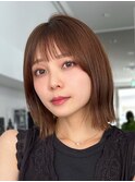 大人ボブくびれボブ垢抜けボブ外ハネボブ切りっぱなしボブ結べる