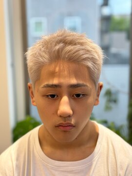 吉 タフショート◎ホワイトブロンド
