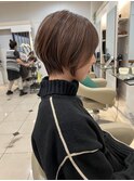 神田艶感コッパーブラウンひし形ショート30代