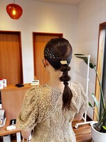ヘアーロッジ(HAIR ROJJ)&nbsp;結婚式ヘアアレンジ
