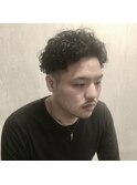【ツーブロックハードカール】