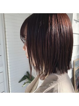 パロ アルト(Palo Alto) 切りっぱなしボブ×トワイライトピンク