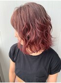 グラデーションカラーピンク