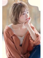 シエナ 渋谷(Siena)&nbsp;siena ヌーディーベージュ×おフェロボブ