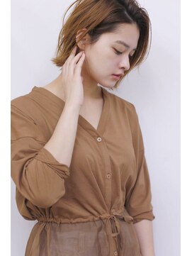 イホリ(ihori) 耳掛けカジュアル外ハネボブ