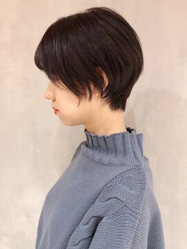 アイティー バイ アルバム 浦和店(IT by ALBUM) ダークグレージュタイトショート_オリーブカラー_ba250051