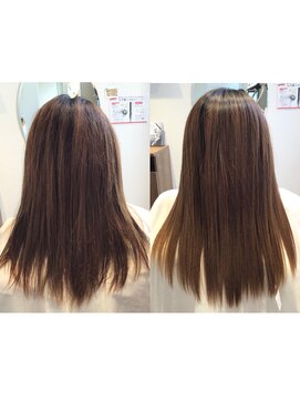 チェルシー 柏の葉キャンパス 髪質改善シングル施術　【髪質改善/縮毛矯正剤不使用】