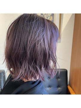 アルマヘアー(Alma hair by murasaki) ◎ダブルカラーでラベンダーアッシュカラー◎