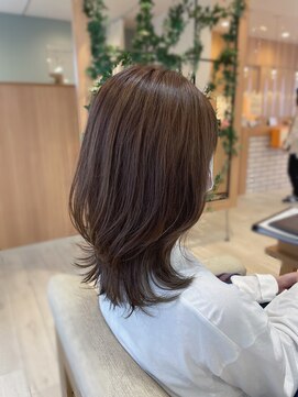 アドラーブル 女池店(adorable) 20代30代★スタイリング簡単♪イルミナ透明感アッシュベージュ