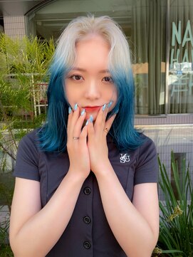 パール(PEAR+L) White ice Blue