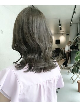 アルテ(ARTE) 【ARTE表参道/青山】モテ髪ミディアム×透明感カラー