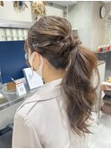 お呼ばれヘアアレンジ
