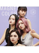 水を引き寄せ逃がさない【MAGNET カラー】天然鉱石のマグネット効果でヘアカラーのダメージダウン