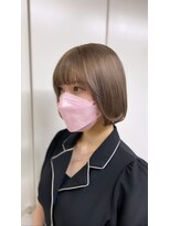 アソビセカンド 原宿(ASOBI 2nd)&nbsp;ボブ/ミルクティーベージュ