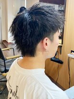 ヘアークリエイ トポライトウィロー 烏丸(Hair Create Polite willow)&nbsp;[清潔感メンズナチュラル]メンズベリーショート刈り上げブラック