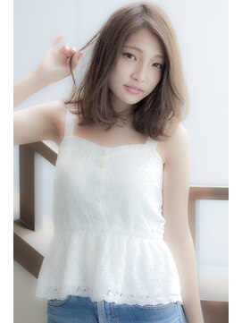 エイト 船橋店(EIGHT) 【EIGHT】ウェーブ簡単スタイリングミディアムボブ☆