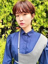 フィーカ(Fiika)&nbsp;ブラットオレンジ×マッシュショート【肥後橋駅】