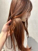 ミント(mint) インナーオレンジ/インナーカラー/インナーブリーチ