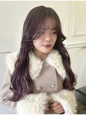 ミルクティーベージュダブルカラーインナーカラーケアブリーチ