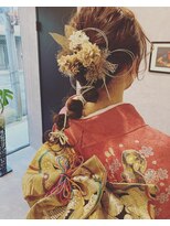 レイン(rain) 成人式ヘアアレンジ