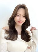 20代30代40代2wayバング韓国ミディアムセミディ