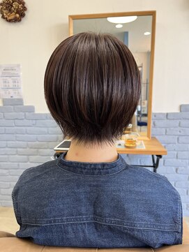 リープ(leap hair) 丸みショート
