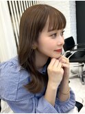 【川角綾花】20代30代40代◎小顔レイヤースタイル