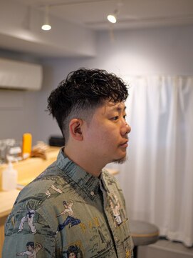 グットルーズトウキョウ(GOOD LOOSE TOKYO) 大人の短髪パーマ/クロップ/スペインカール