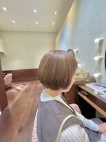 エルサフィロ ヨドヤバシ(el zafiro yodoyabashi)&nbsp;【el zafiro yodoyabashi】ミニボブ馴染ませ寒色系カラー