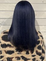 ルノン フィージュ(LUNON fieju)&nbsp;ブルーブラック/ブリーチ／色落ちグレー