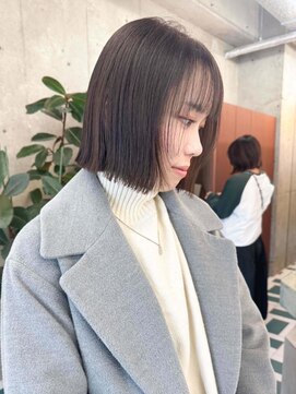 ノエ(noe) 着物/メルティカラー/似合わせカット/ウェーブミディアム/栄k8